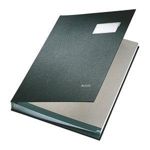 LEITZ Unterschriftenmappe Unterschriftsmappe 5700 20 Fächer schwarz, 1 St.