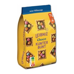 LEIBNIZ Kunterbunt Choco Kekse 125,0 g, 1 St.