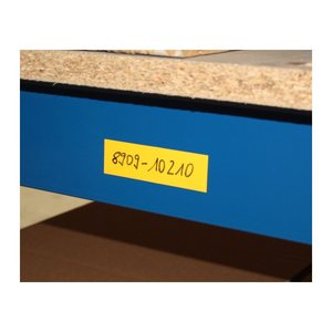 EICHNER Magnetschilder gelb 4,0 x 7,5 cm, 300 St.