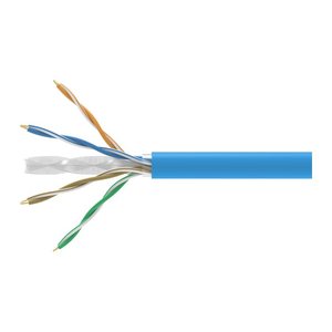 Equip Instal.Kab Cat6A DCA U/UTP 305.00m blau LSZH