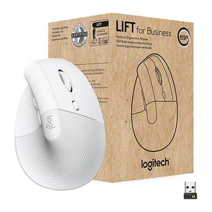 Logitech Wireless Mouse Lift right f.business Ergonomic whit retail
