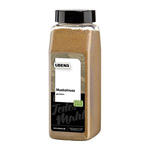 UBENA  Muskatnus gemahlen Gewürz, 500,0 g