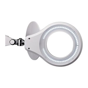 MAUL MAULsource LED Lupenleuchte weiß 8 W mit Tischklemme