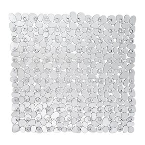 WENKO Duschmatte Paradise silber 54,0 x 54,0 cm