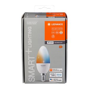 LEDVANCE WLAN-Lampe SMART+ WiFi Classic B40 TW E14 4,9 W matt, 1 St.