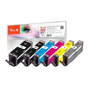 Peach Patrone Canon PGI-550XL / CLI-551XL Multi-6- Pack remanufactured