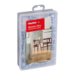fischer Schrauben-Sortiment Meister-Box 553348 6/7/8/10 mm x 40/55/69 mm