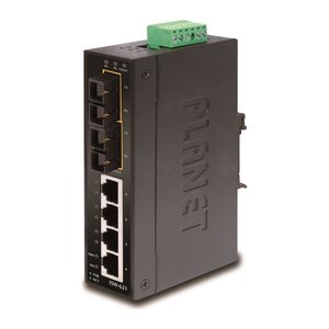 PLANET 4+2 100FX Port Multi-mode Industrial Ethernet Switch
