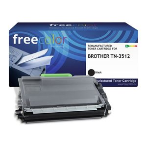 Freecolor Toner Brother TN-3512 black 12000 Seiten remanufactured