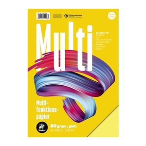 Staufen® Kopierpapier gelb DIN A4 80 g/qm 50 Blatt