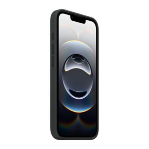 Apple Silikon Handyhülle für Apple iPhone 16e schwarz