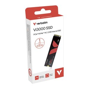Verbatim Interne SSD 1TB Vi3000 PCIe NVMe M.2 2280