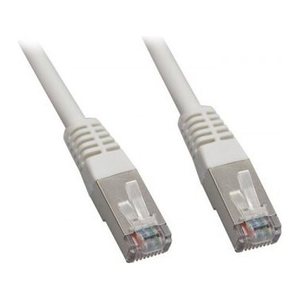 goobay RJ-45 Netzwerkkabel 5,0 m weiß bis zu 1,00 Gbit/Sek. bis zu 100 MHz, 1 St.