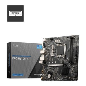 MSI PRO H610M-G (H610,S1700,mATX,DDR5)