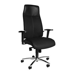 Topstar Bürostuhl High Sit Up, SU39T BG0 Stoff schwarz, Gestell chrom