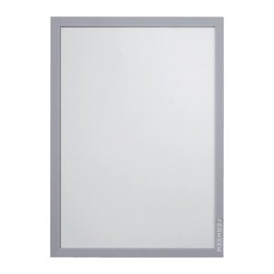 FRANKEN Magnetrahmen selbstklebend PRO silber A4, 2 St.