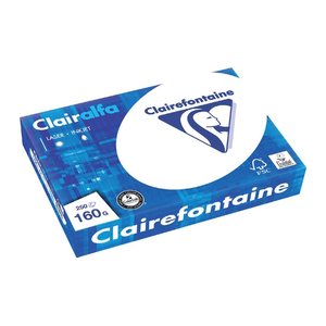 Clairefontaine Kopierpapier Clairalfa DIN A4 160 g/qm 250 Blatt