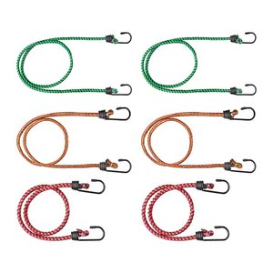CONNEX Gepäckspanner 2x 600,0 mm, 2x 800,0 mm, 2x 1000,0 mm, 6 Set