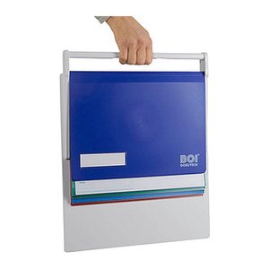 BOI Stationsmappe blau