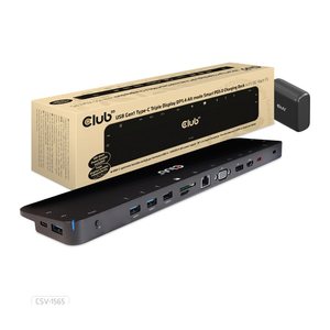 Club3D 4K ChargingDock USB-C ->5xUSB3/DP/HDMI/VGA/LAN 100W retail