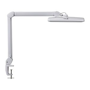 MAUL MAULintro LED Schreibtischlampe weiß 11 W mit Tischklemme