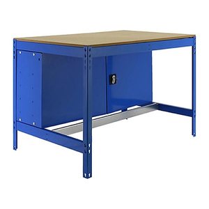 Simonrack Werkbank SIMONWORK BT0 blau 121,0 x 61,0 x 84,2 cm