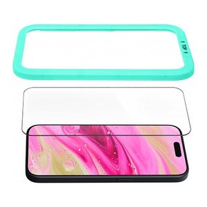 LAUT PRIME GLASS Clear glass screen protector for iPhone 15
