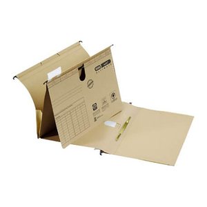 ELBA Taschenhefter vertic ULTIMATE Karton naturbraun DIN A4 1x kaufmännische Heftung, 25 St.