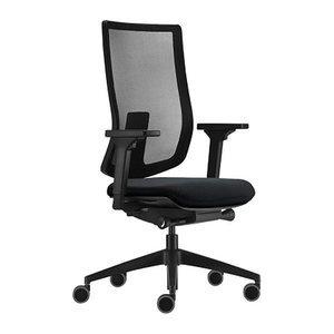 sedus Bürostuhl se:do pro light 2, AP-896/005 Stoff blau, Gestell schwarz