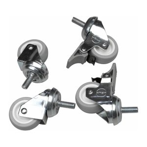 Equip 4xRollen für Serverschränke ECO/Pro-Mount 75mm schwarz