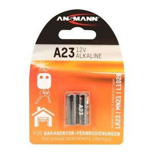 ANSMANN Batterien A23 Alkali-Mangan Fotobatterie 12,0 V, 2 St.