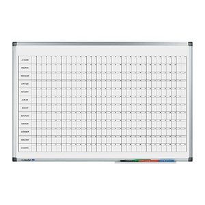 Legamaster PREMIUM Jahresplaner, Tageseinteilung 90,0 x 60,0 cm