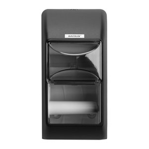 KATRIN Toilettenpapierspender 104452 schwarz Kunststoff, 1 St.