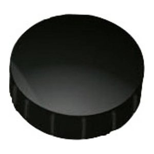MAUL Magnete schwarz, Kunststoff Ø 2,0 cm, 10 St.