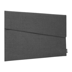 SIGEL Laptophülle M Kunststoff dunkelgrau bis 39,6 cm (15,6 Zoll)