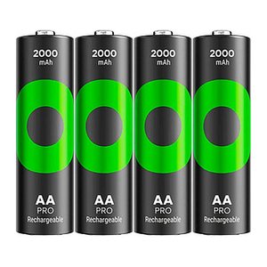 GP Akkus ReCyko+ PRO Ni-MH Mignon AA 2.000 mAh, 4 St.