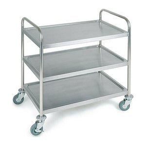 APS Servierwagen silber 59,0 x 91,0 x 93,0 cm