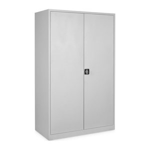 Werkzeugschrank – 1200 x 600 (5 OH) – Korpus in Lichtgrau (Türen Lichtgrau)