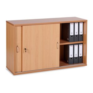 Schiebetürenschrank aus Holz – 2 OH – Buche