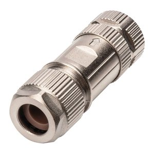 DIGITUS M12-Buchse X-kodiert IP67,Cat.6A, feldkonfektionier.