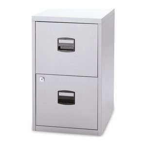 BISLEY Home PFA 2 Hängeregistraturschrank schwarz 2 Schubladen 41,3 x 40,0 x 67,2 cm, 1 St.