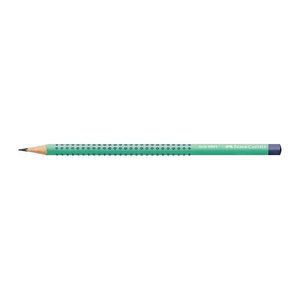 FABER-CASTELL Grip 2001 Bleistift B buzzing blue, 1 St.
