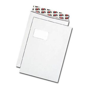 dots Versandtaschen Enduro DIN C4 mit Fenster weiß 100 St.