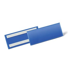 DURABLE Etikettentaschen blau A6, 50 St.