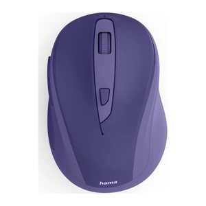 hama WM-400 Maus ergonomisch kabellos blau