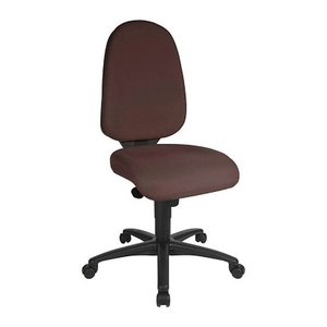 Topstar Bürostuhl Syncro Pro 5, S500 G08 Stoff braun, Gestell schwarz