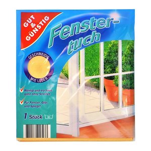 GUT&GÜNSTIG Fenstertuch 60 °C waschbar, 1 St.