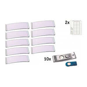 AVERY Zweckform Namensschilder mit Magnet 6,8 x 2,2 cm, 10 St.