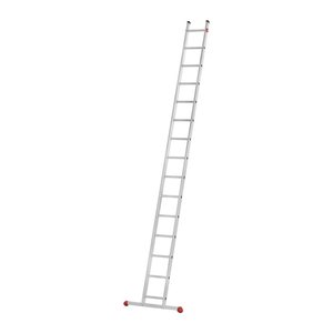 Hailo Anlegeleiter S60 ProfiStep uno silber 15 Sprossen, H: 423,0 cm
