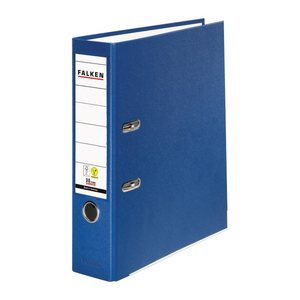 FALKEN Color Ordner blau Kunststoff 8,0 cm DIN A4, 1 St.